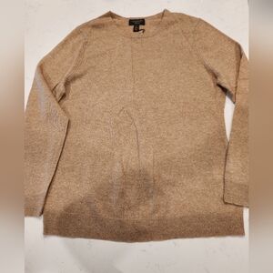 Cashmere scoop neck sweater
